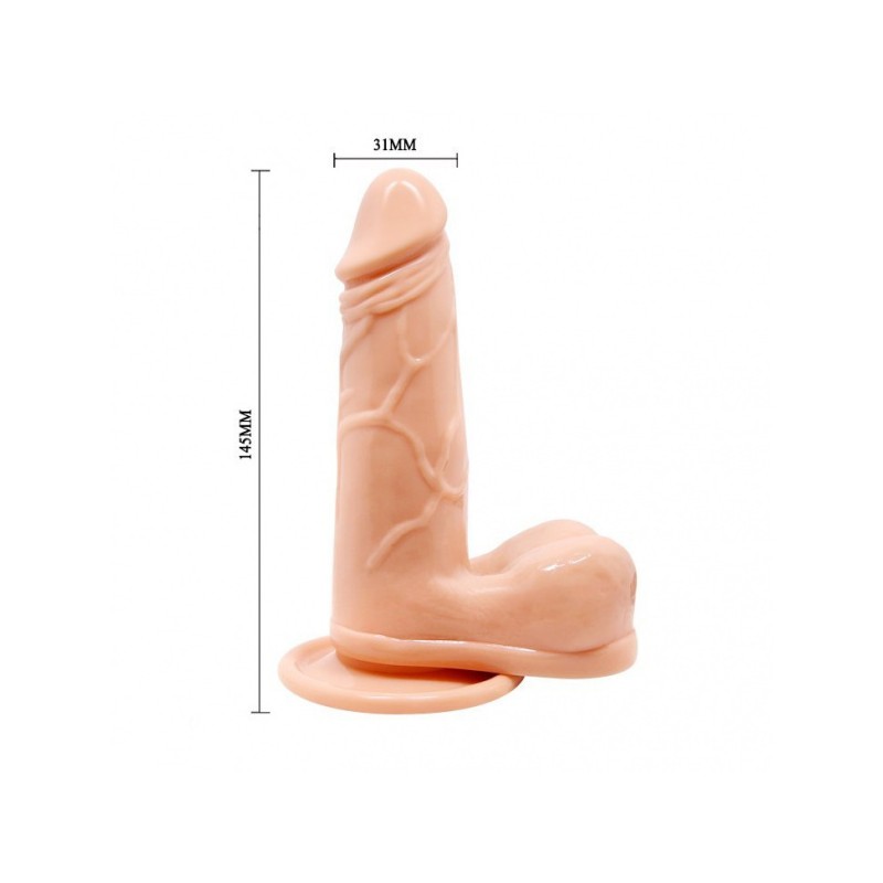 Realistyczny penis rotacyjne dildo z wibracjami